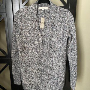LOFT Marled Open Cardigan PXXS